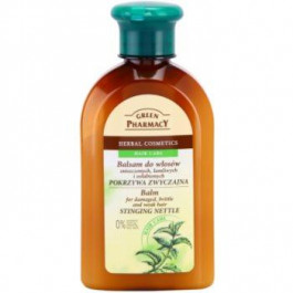 Green Pharmacy Hair Care Stinging Nettle бальзам для пошкодженого та ослабленого волосся  300 мл