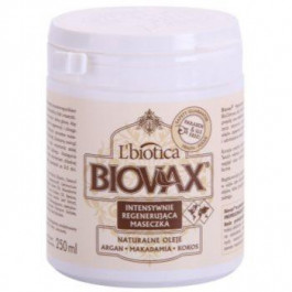 L'biotica Biovax Natural Oil поживна маска для досконалого вигляду волосся  250 мл
