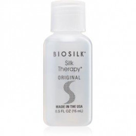 BIOSILK Silk Therapy відновлюючий догляд з натуральним шовком для всіх типів волосся 15 мл