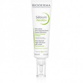 Bioderma Sebium Kerato+ гель крем проти недоліків проблемної шкіри 30 мл