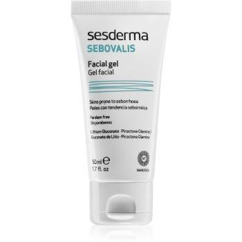 SeSDerma Sebovalis гель для обличчя, нормалізуючий роботу сальних залоз 50 мл - зображення 1