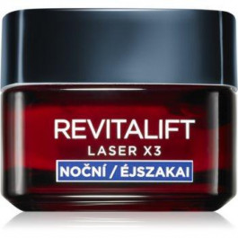 L'Oreal Paris Revitalift Laser X3 нічний відновлюючий крем проти старіння шкіри  50 мл