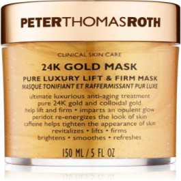 Peter Thomas Roth 24K Gold розкішна зміцнююча маска для обличчя з ліфтинговим ефектом 150 мл