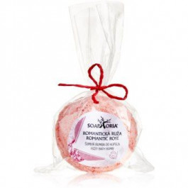   Soaphoria Romantic Rose антристресова бомбочка для ванни з відновлюючим ефектом 85 гр