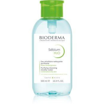 Bioderma S?bium H2O міцелярна вода з дозатором для змішаної та жирної  шкіри  500 мл - зображення 1