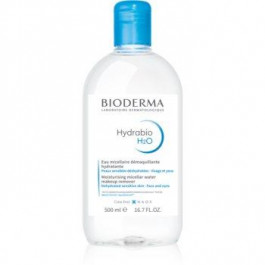 Bioderma Hydrabio H2O Міцелярна очищуюча вода для дегідратованої шкіри  500 мл