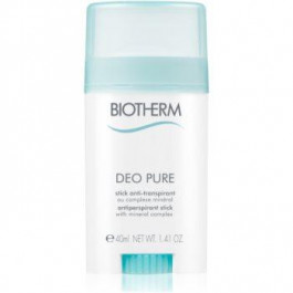 Biotherm Deo Pure твердий антиперспірант для чутливої шкіри 40 мл