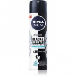   Nivea Men Invisible Black & White антиперспірант спрей Fresh 150 мл