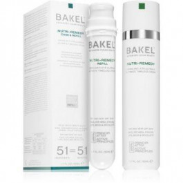 Bakel Nutri-Remedy Case & Refill крем для шкіри проти зморшок для дуже сухої шкіри + флакон-наповнення 50 