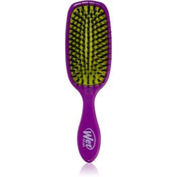 Wet Brush Shine Enhancer щітка для блиску та шовковистості волосся Purple - зображення 1