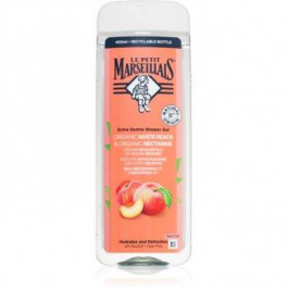 LE PETIT MARSEILLAIS White Peach & Nectarine Bio ніжний гель для душу 400 мл