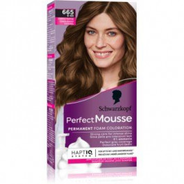 Schwarzkopf Perfect Mousse перманентна фарба для волосся відтінок 665 Choco Toffee 1 кс