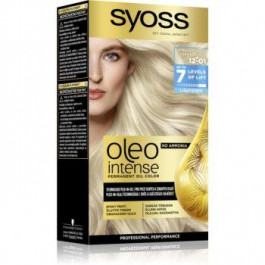   Syoss Oleo Intense перманентна фарба для волосся з олією відтінок 12-01 Ultra Platinum 1 кс