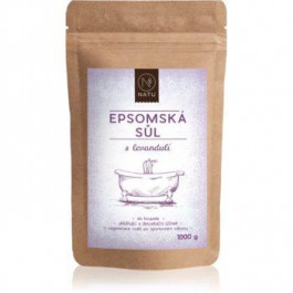NATU Epsom salt with lavender сіль для ванни 1000 гр