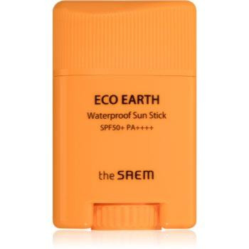 The Saem Eco Earth Waterproof водостійкий крем для обличчя для засмаги у формі стіку SPF 50+ 17 гр - зображення 1