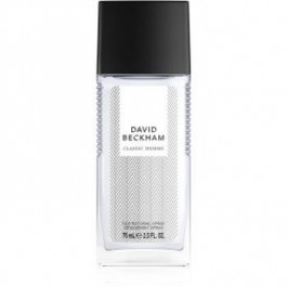 David Beckham Classic Homme парфумований спрей для тіла для чоловіків 75 мл