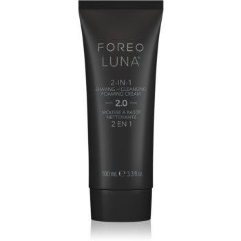 Foreo Luna™ 2in1 Shaving + Cleansing Micro-Foam Cream крем для гоління 2 в 1 для чоловіків 100 мл - зображення 1
