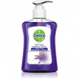 Dettol Soft on Skin Lavender рідке мило для рук 250 мл