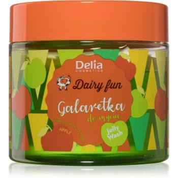 Delia Cosmetics Dairy Fun Желе для душу Apple 350 гр - зображення 1