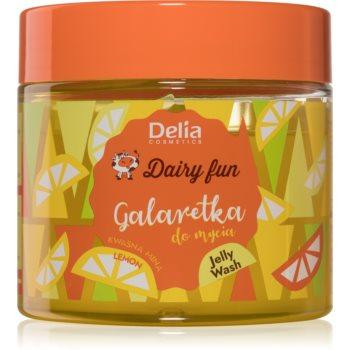 Delia Cosmetics Dairy Fun Желе для душу Lemon 350 гр - зображення 1