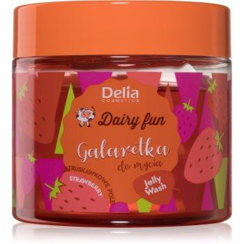 Delia Cosmetics Dairy Fun Желе для душу Strawberry 350 гр - зображення 1