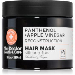 The Doctor Health & Care Panthenol + Apple Vinegar Reconstruction поживна маска для волосся з пантенолом 295 мл