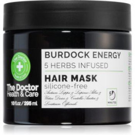 The Doctor Health & Care Burdock Energy 5 Herbs Infused зміцнююча маска для волосся 295 мл