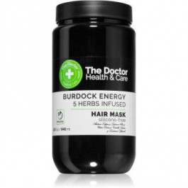 The Doctor Health & Care Burdock Energy 5 Herbs Infused зміцнююча маска для волосся 946 мл