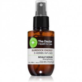 The Doctor Health & Care Burdock Energy 5 Herbs Infused зміцнююча сироватка для втомленого волосся та шкіри голови 89 мл