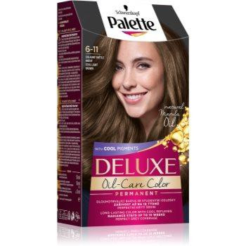 Schwarzkopf Palette Deluxe перманентна фарба для волосся відтінок 6-11 Cool Light Brown 1 кс - зображення 1