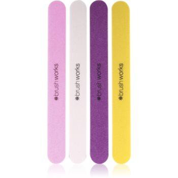 Brush works Nail Files Coloured набір пилочок (для нігтів) - зображення 1