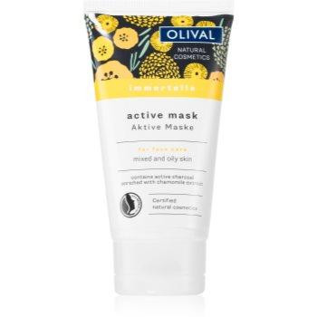 Olival Immortelle Active Mask очищаюча маска для обличчя для комбінованої та жирної шкіри 75 мл - зображення 1