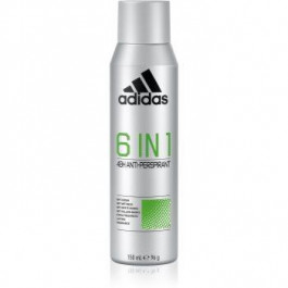 Adidas 6 in 1 Cool & Dry дезодорант-спрей для чоловіків 150 мл