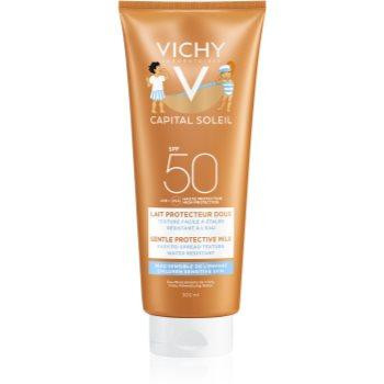 Vichy Capital Soleil Gentle Milk захисне молочко для дітей для обличчя та тіла SPF 50 300 мл - зображення 1