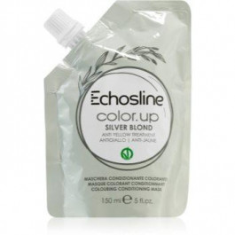 ECHOSLINE Color Up бондінг-маска для фарбування волосся з поживним ефектом відтінок Silver Blond 150 мл