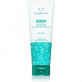 The Body Shop Seaweed Oil-Control Exfoliator делікатний гель-ексфоліант з ефектом пілінгу 125 мл