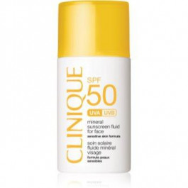   CLINIQUE Sun мінеральний сонцезахисний флюїд для обличчя SPF 50 30 мл