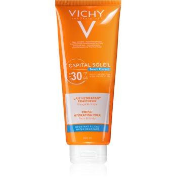Vichy Capital Soleil Beach Protect захисне зволожуюче молочко для шкіри обличчя та тіла SPF 30 300 мл - зображення 1