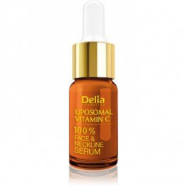 Delia Cosmetics Professional Face Care Vitamin C освітлююча сироватка з вітаміном С для шкіри обличчя, шиї та деколь