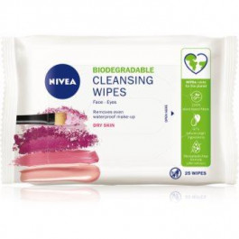 Nivea Face Cleansing делікатно очищаючі серветки з мигдалевим молочком 25 кс