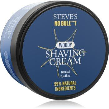 Steve's No Bull***t Shaving Cream крем для гоління Sandalwood 100 мл - зображення 1