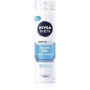 Nivea Men Sensitive гель для гоління з охолоджуючим ефектом  200 мл - зображення 1