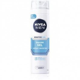 Nivea Men Sensitive гель для гоління з охолоджуючим ефектом  200 мл