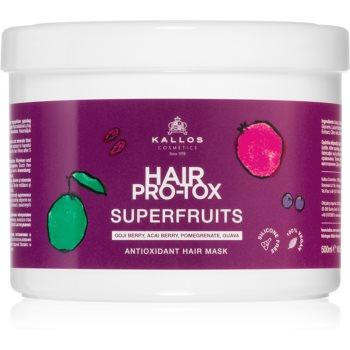 Kallos Hair Pro-Tox Superfruits маска для регенерації для втомленого та тьмяного волосся 500 мл - зображення 1