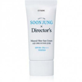 ETUDE SoonJung X Directors Sun Cream мінеральний захисний крем для обличчя та чутливих ділянок тіла SPF 50