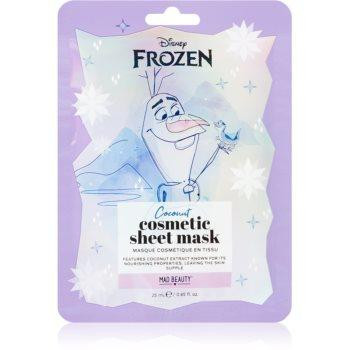 Mad Beauty Frozen Olaf тканинна маска для обличчя зі зволожуючим та роз'яснюючим ефектом 25 мл - зображення 1