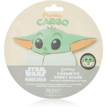 Mad Beauty Star Wars Grogu тканинна маска для обличчя з пом'якшуючим ефектом 25 мл - зображення 1