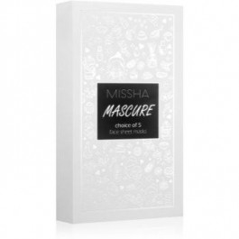 Missha Merry Christmas Mascure Mask Set набір тканинних масок (суміш)