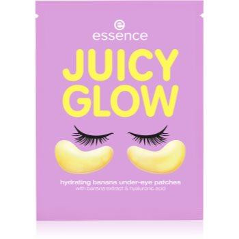 essence JUICY GLOW BANANA маска для очей для шкріри навколо очей 2 кс - зображення 1