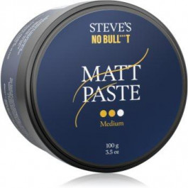 Steve's Hair Paste Medium паста для стайлінгу для чоловіків Sandalwood 100 гр